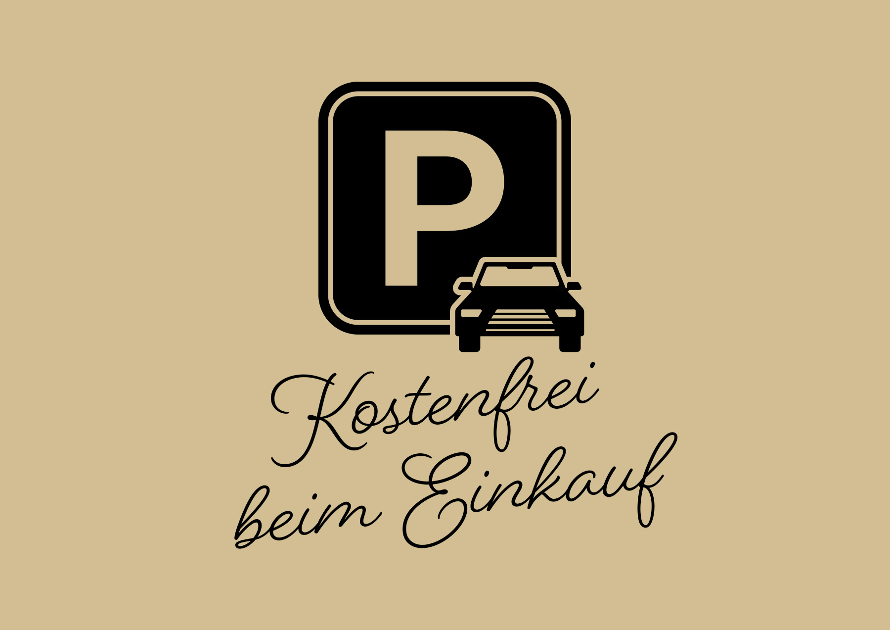 Kostenloses Parken im DUSTMANN. Store