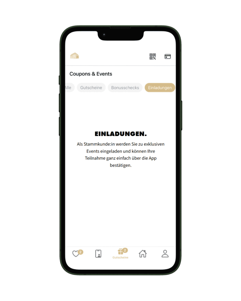 DUSTMANN. App Einladungen zu Events